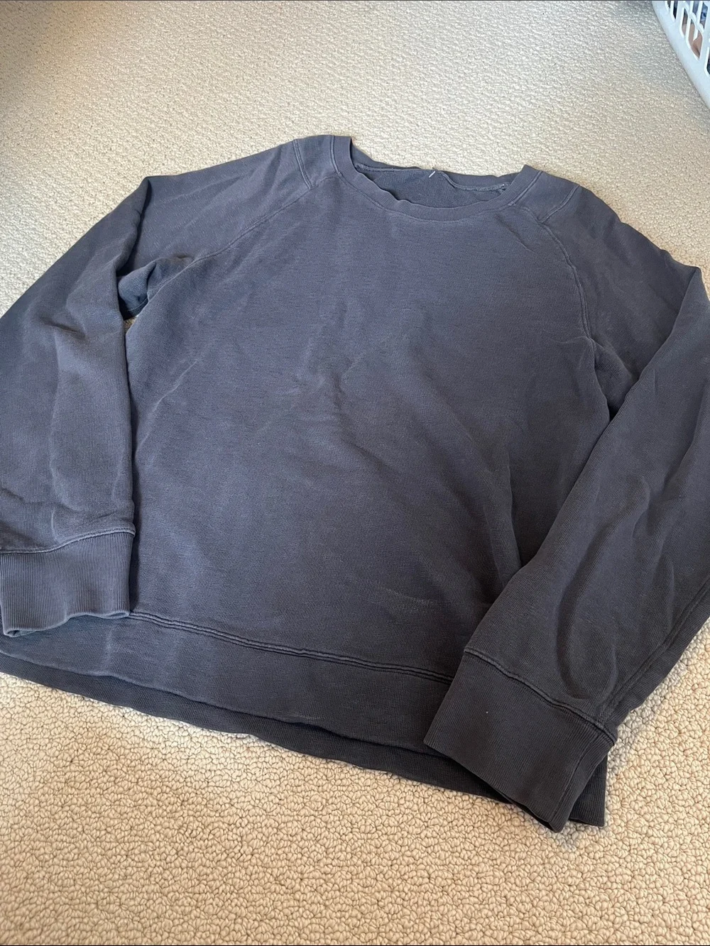 Lululemon Softstreme Crewneck Oversized Pullover Large Grey - Picture 2 of 4